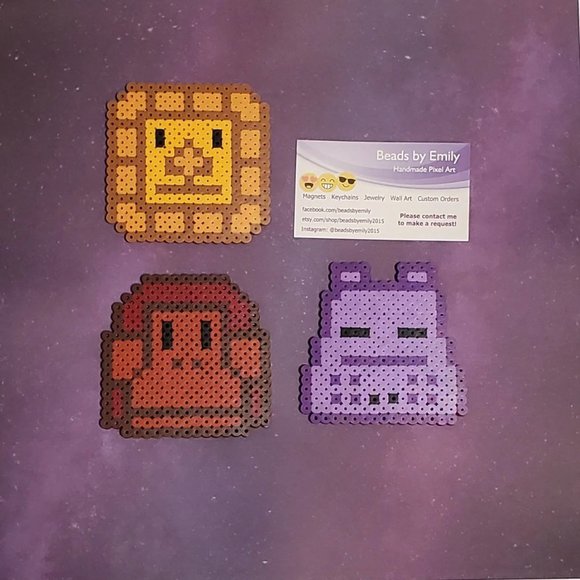 Zookeeper Magnet Set - Kids Room - Locker Magnets - Nerdy Geeky Home Decor - Picture 6 of 6